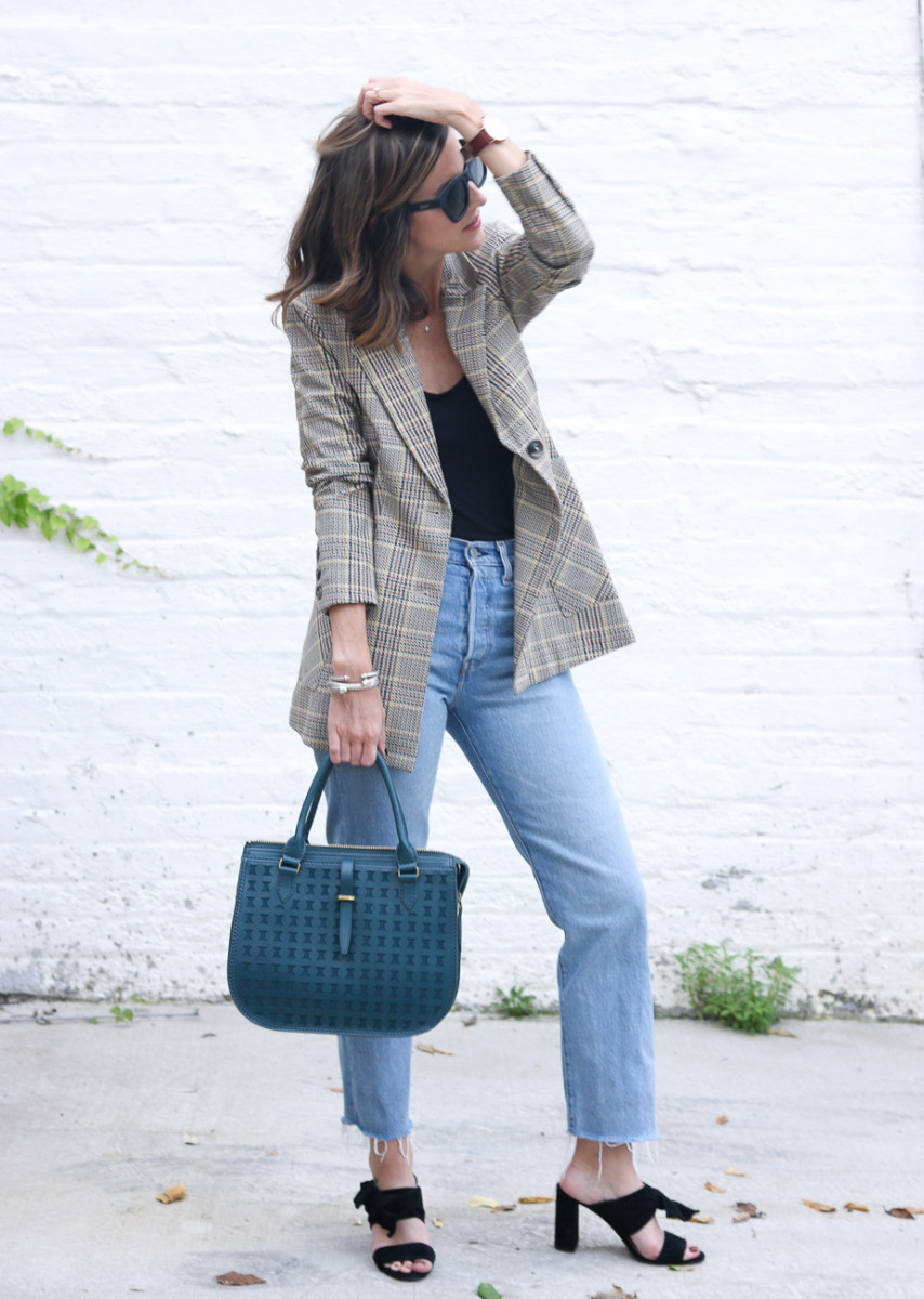 The Perfect Plaid Blazer | Cobalt Chronicles | Washington, DC | Style Blogger