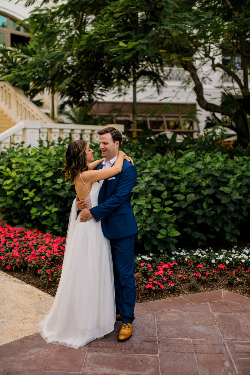 Wedding First Look | Cobalt Chronicles | Houston Lifestyle Blogger | Baha Mar Wedding