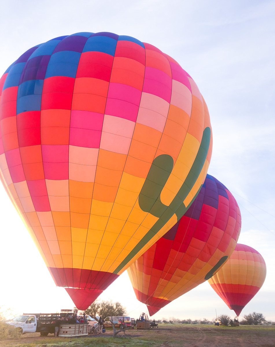 An Unforgettable Hot Air Balloon Ride in Phoenix with Hot Air Expeditions | Cobalt Chronicles | Houston Travel Blogger