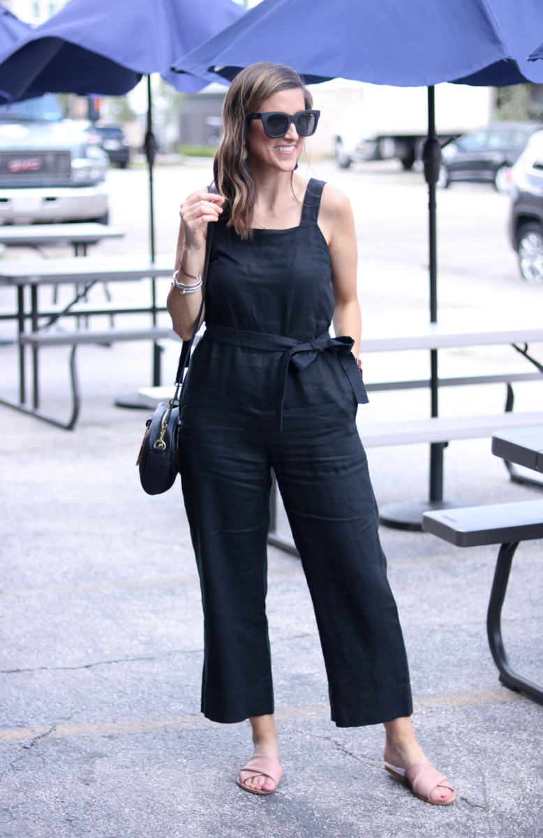 everlane linen jumpsuit