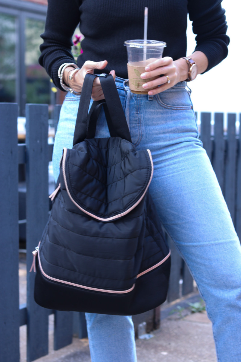 Stella & Dot's Crush It Backpack, a Versatile Travel Bag | Cobalt Chronicles | Houston Style Blogger