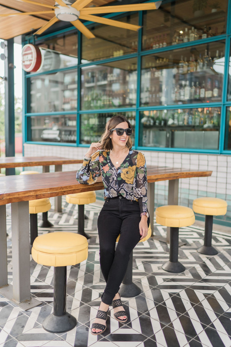 cabi Fall Collection | Snake Charmer Blouse | Cobalt Chronicles | Houston Style Blogger
