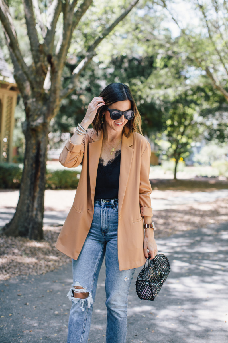 How to Style an Oversized Blazer for Fall | Cobalt Chronicles | Houston Style Blogger