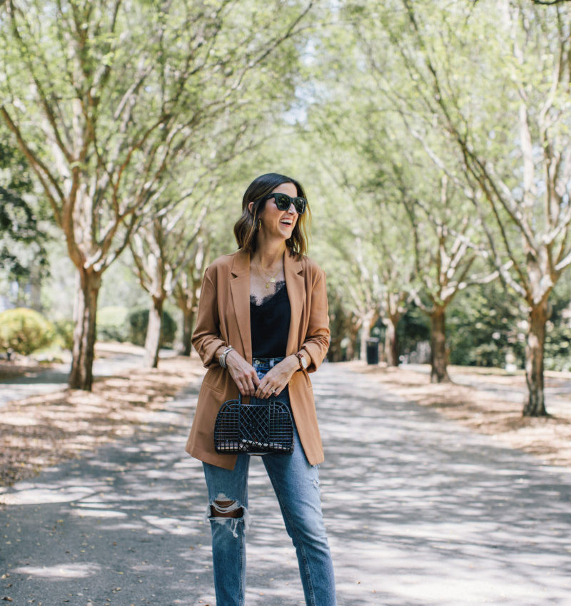 How to Style an Oversized Blazer for Fall | Cobalt Chronicles | Houston Style Blogger