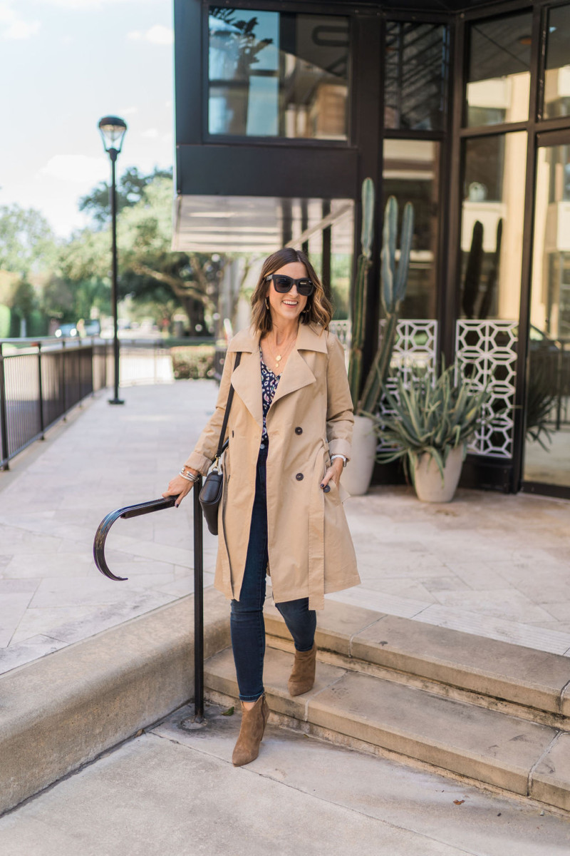 The Best Trench Coat | Cobalt Chronicles | Houston Style Blogger