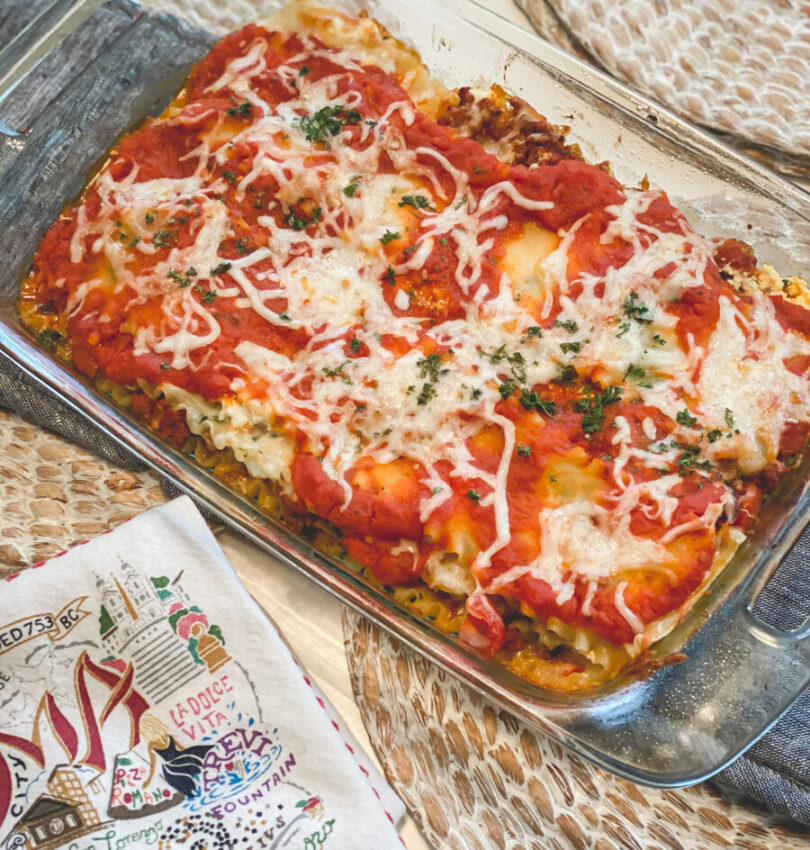 Easy Weeknight Lasagna Recipe | Cobalt Chronicles | Houston Lifestyle Blogger