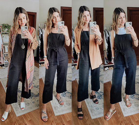 Everlane Jumpsuit 4 Ways - Style Session | Cobalt Chronicles