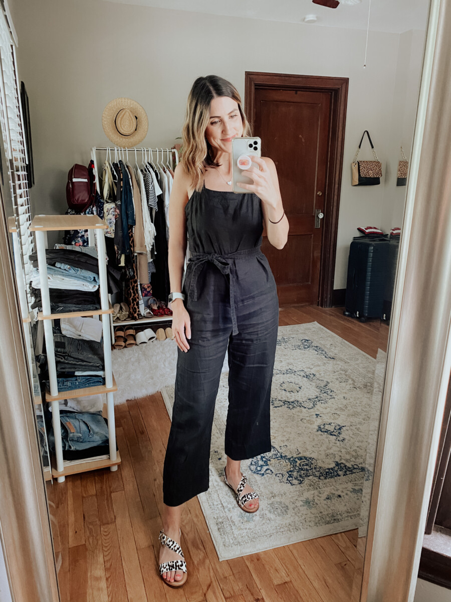 Life Lately + Gal Meets Glam Jumpsuit and Everlane Day Slide Review - C'est  Bien by Heather Bien