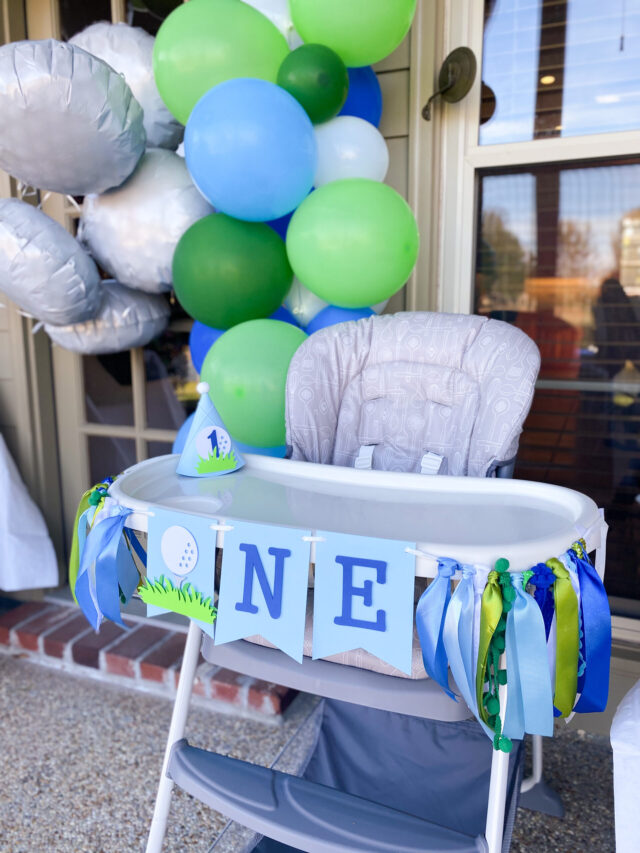 Golf Themed First Birthday Party!