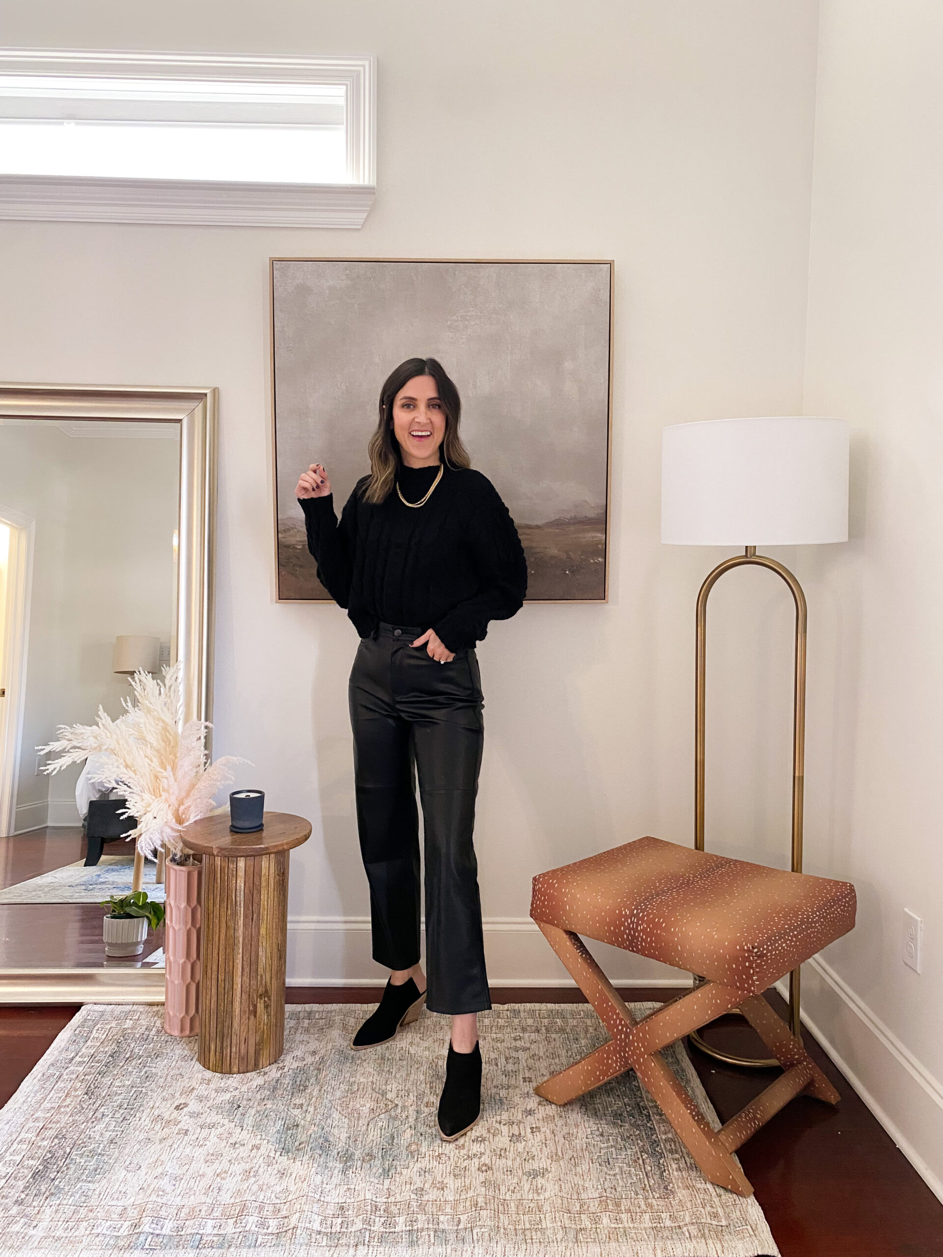4 Ways to Style Leather Pants