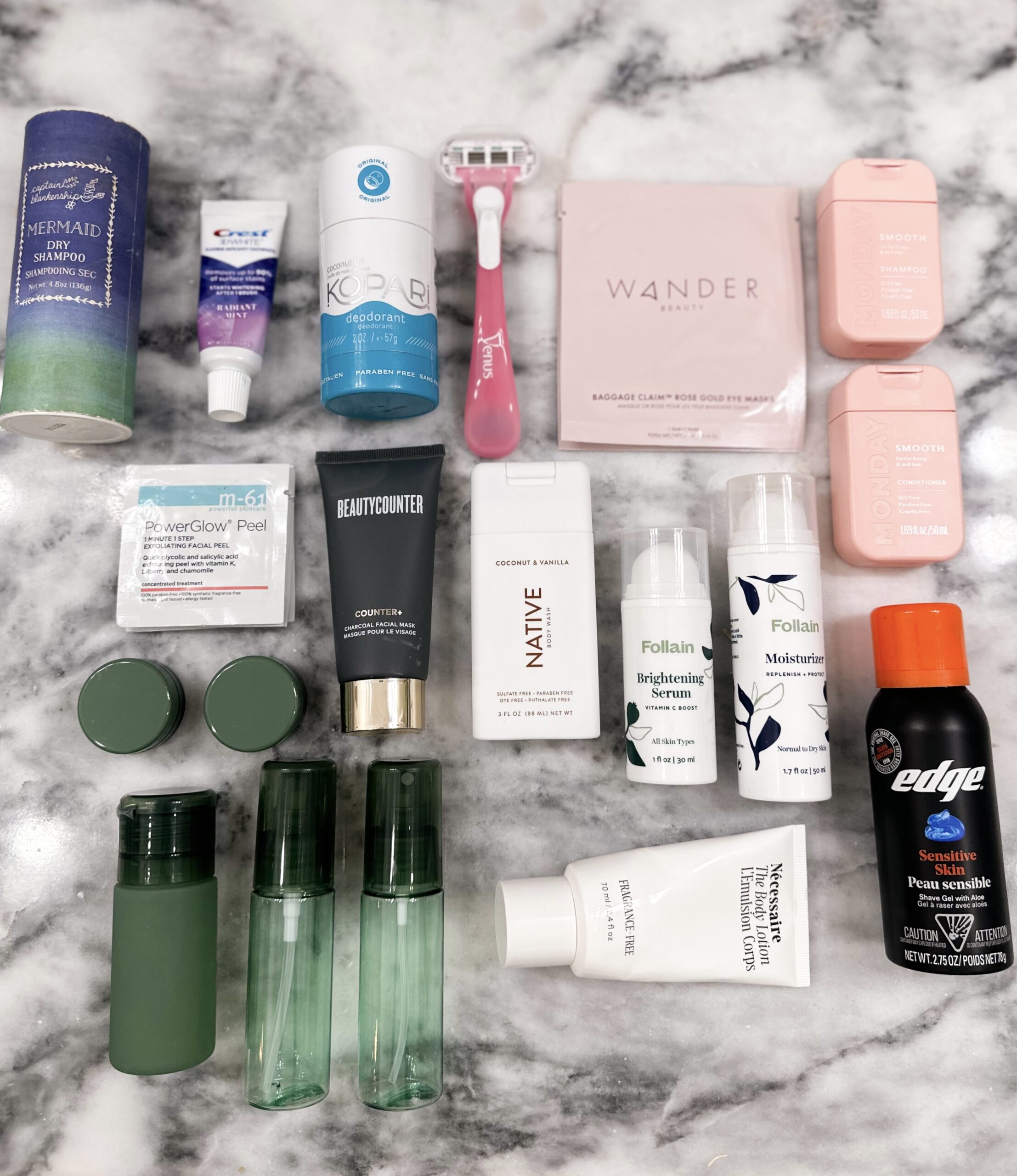 Travel Toiletry Necessities, Cobalt Chronicles