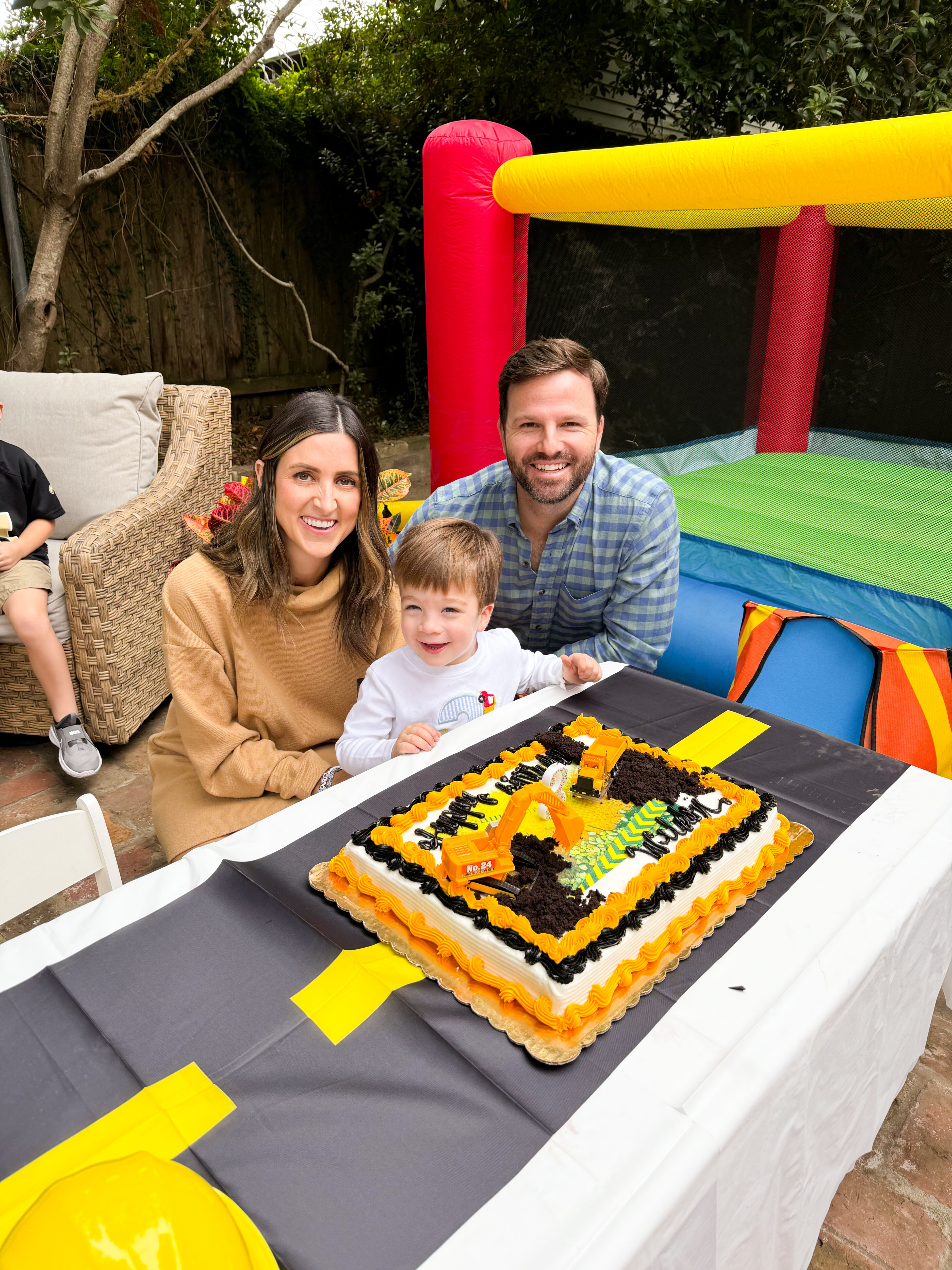 Three Year Old Construction Birthday Party