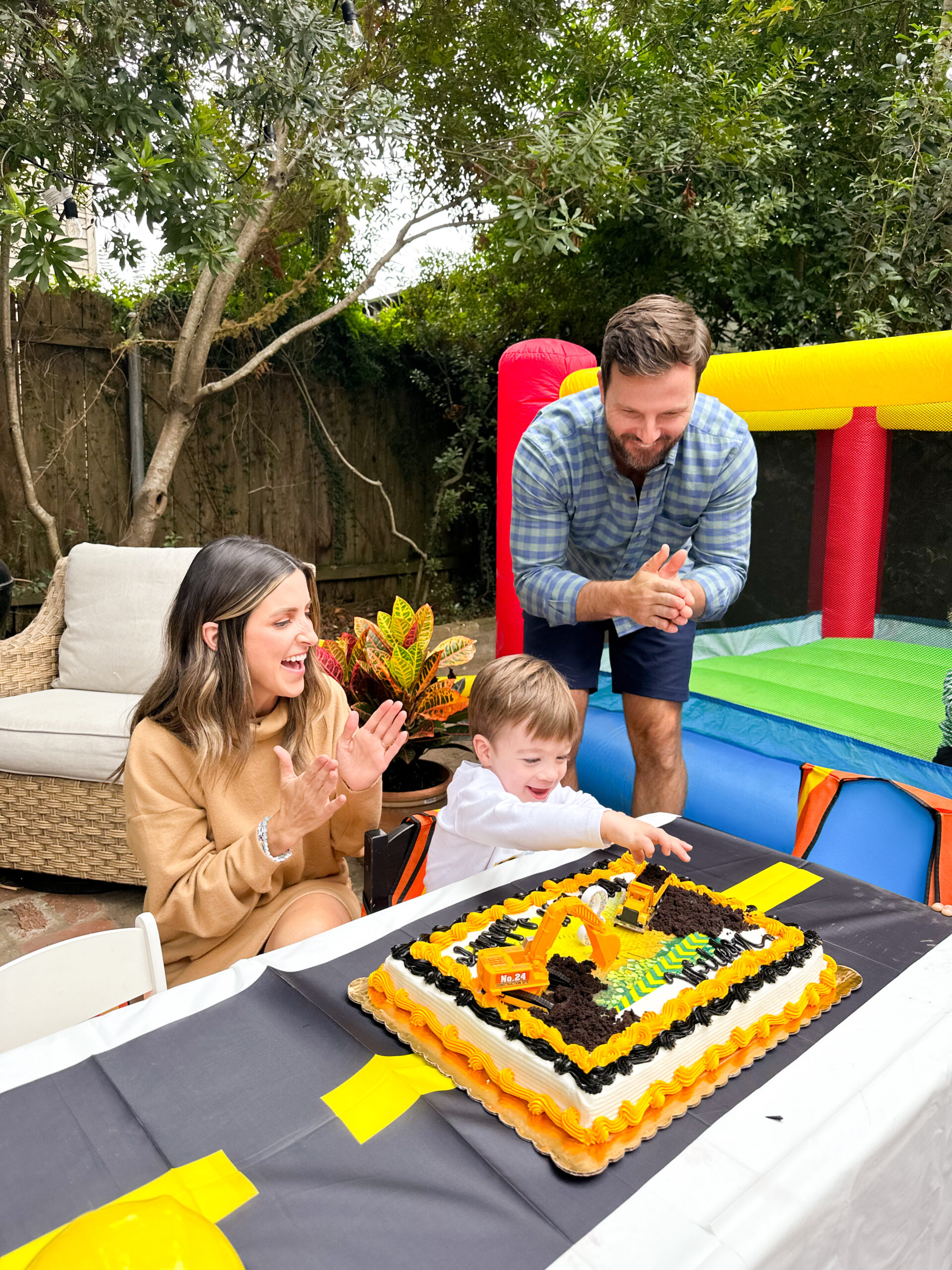 Three Year Old Construction Birthday Party
