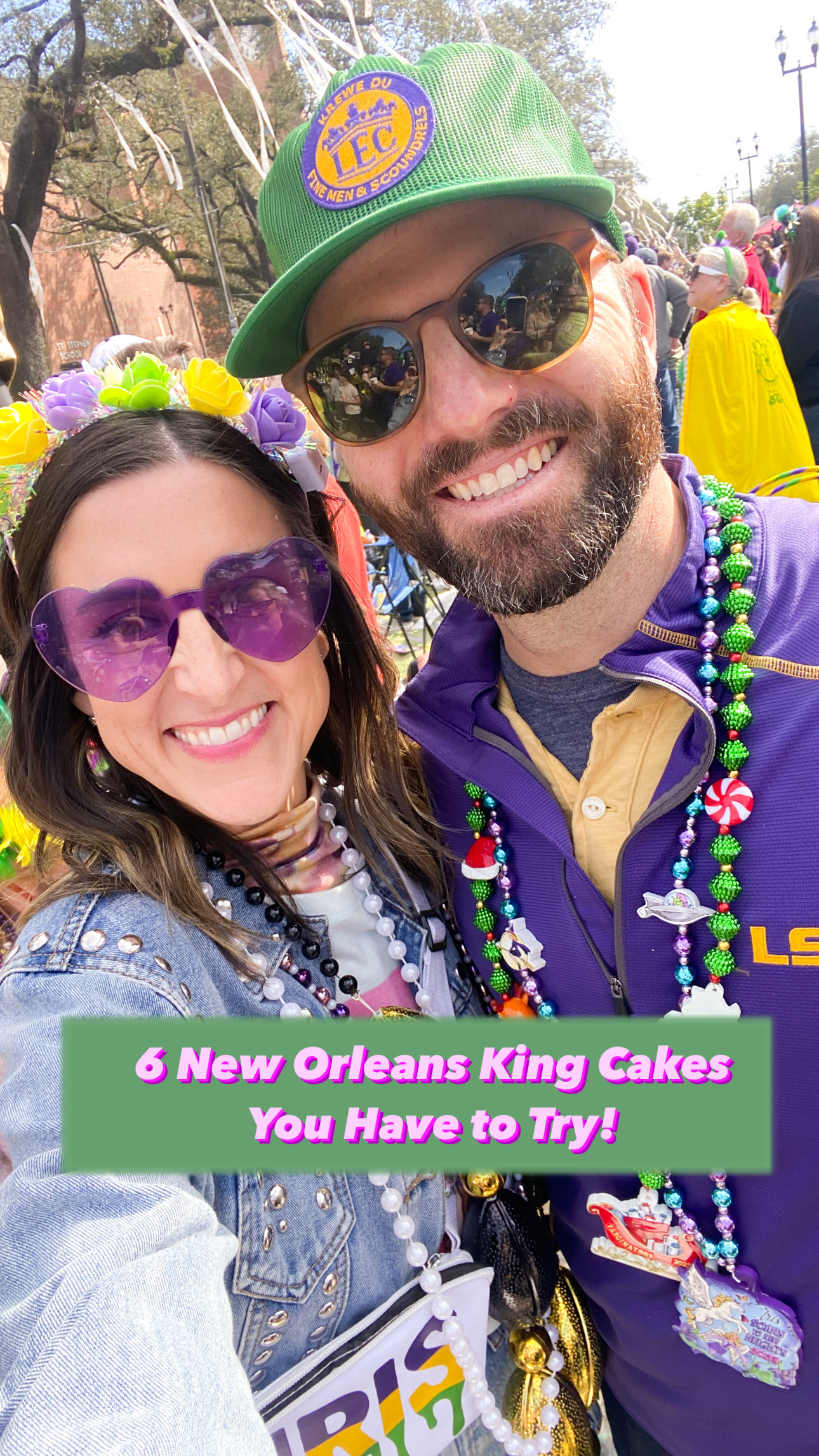 The BEST King Cake in New Orleans
